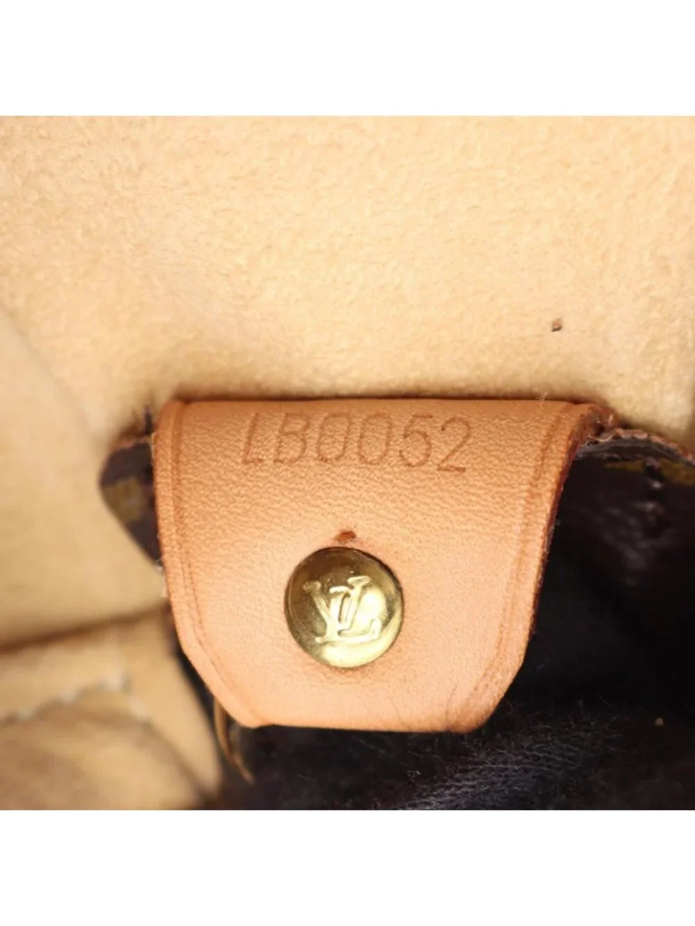 Louis Vuitton Shoulder Bag Looping GM Monogram Canvas Leather
